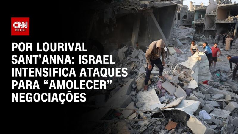 Análise: Israel intensifica ataques para “amolecer” negociações 
