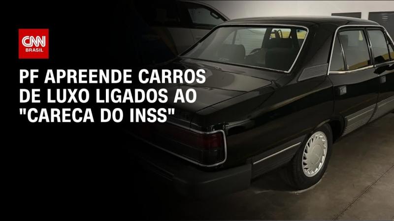 Carros de luxo ligados ao “Careca do INSS” são apreendidos pela PF 