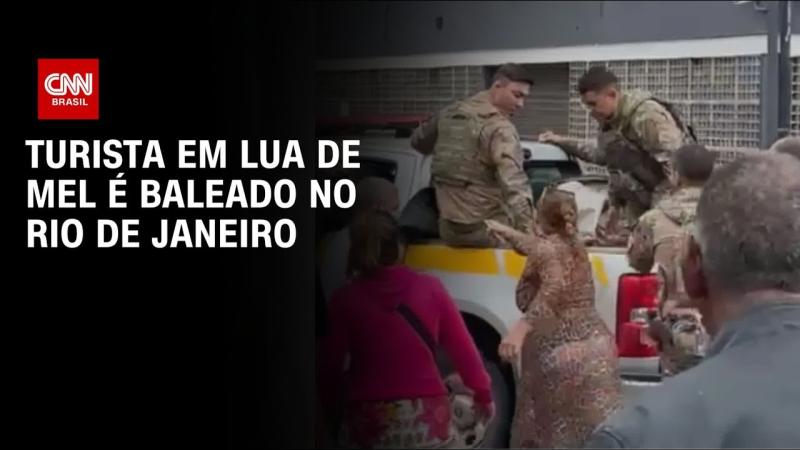  Turista de MG reage à tentativa de assalto e é baleado no RJ