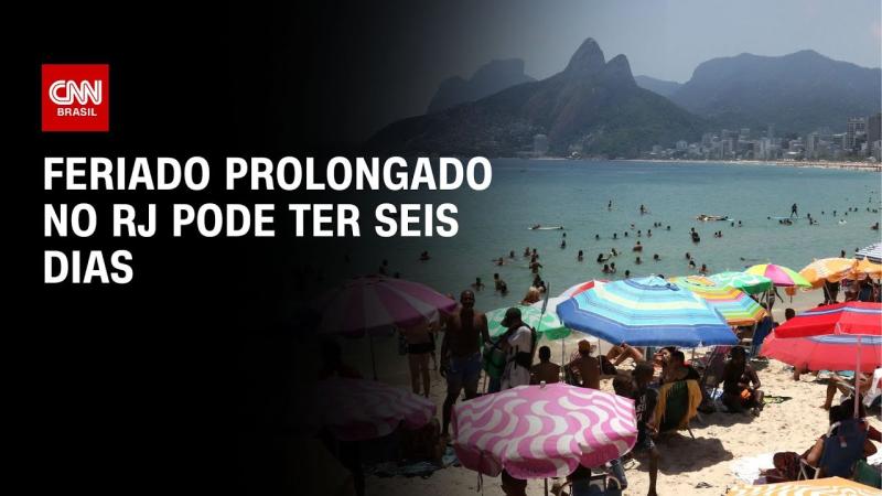 Feriado prolongado pode ter até seis dias de folga no Rio de Janeiro