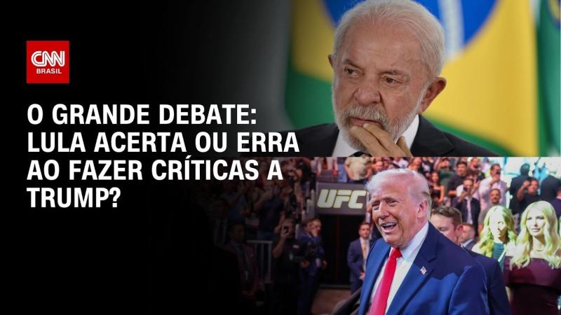 Lula acerta ou erra ao fazer críticas a Trump?