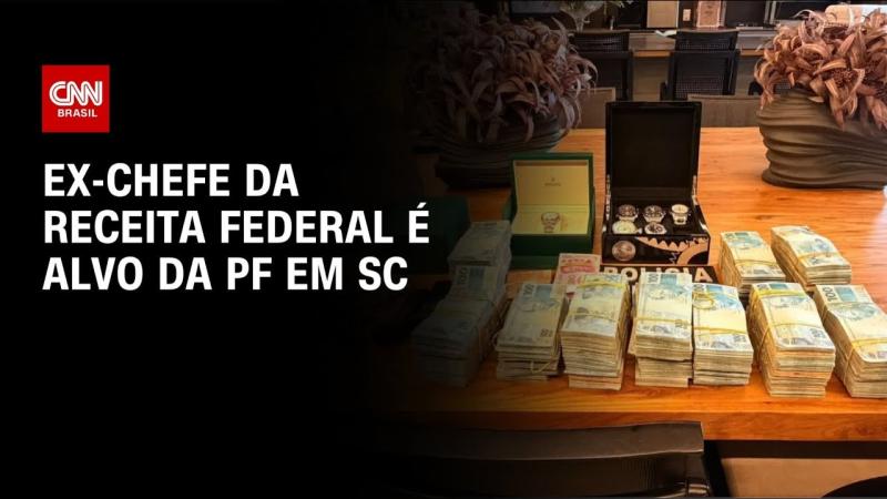 Ex-chefe da Receita em SC é alvo da PF por propina de R$ 2 milhões 