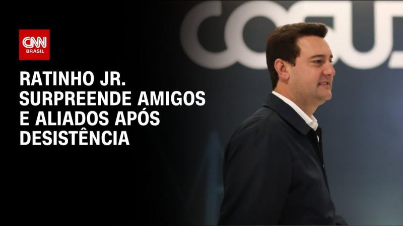 Desistência de Ratinho Jr. surpreende amigos e aliados de primeiro escalão