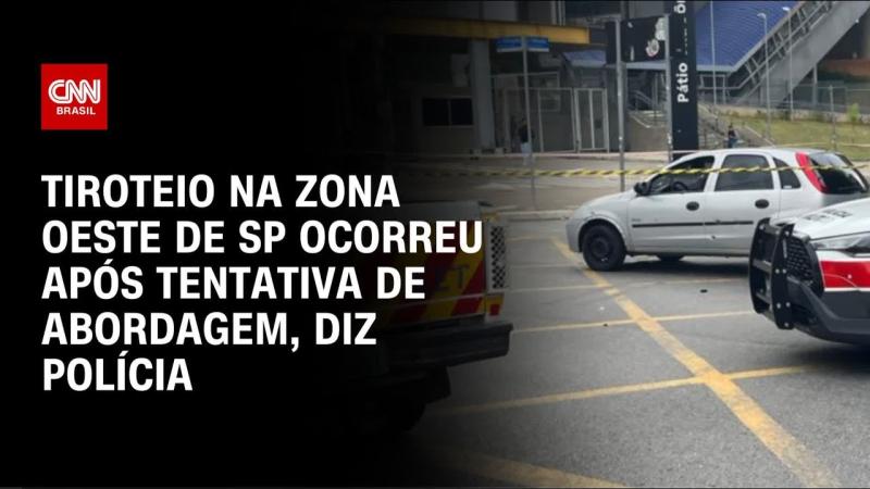 Tiroteio na zona Oeste de SP ocorreu após tentativa de abordagem
