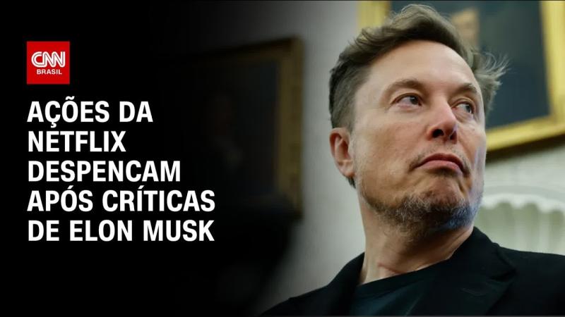 Ações da Netflix recuam mais de 4% na semana após Musk endossar boicote