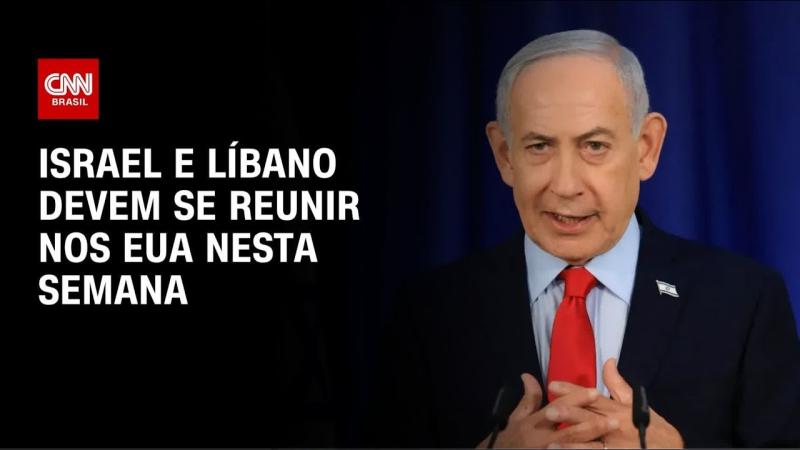  Netanyahu vai ao sul do Líbano avaliar território ocupado por Israel