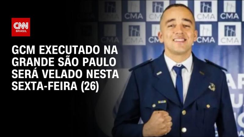 GCM executado será velado nesta sexta (26); secretário adjunto é suspeito