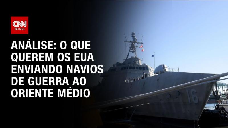  EUA enviam mais navios de guerra ao Oriente Médio