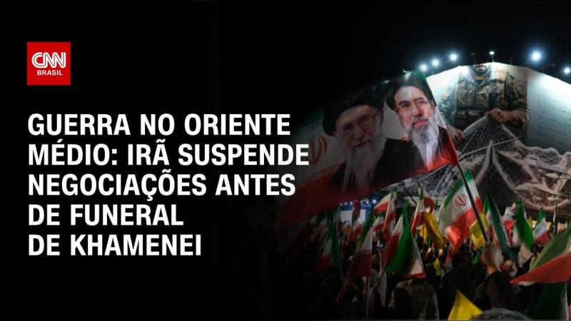 Irã suspende negociações no Catar antes do funeral de Ali Khamenei 