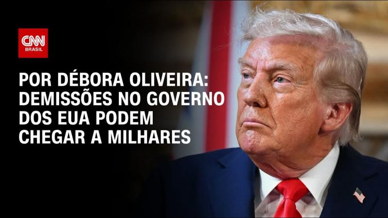 Demissões no governo dos EUA podem chegar a milhares, diz Casa Branca 