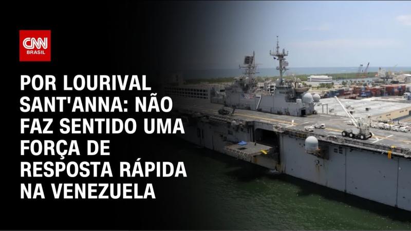 A mobilização militar dos EUA para a Venezuela 