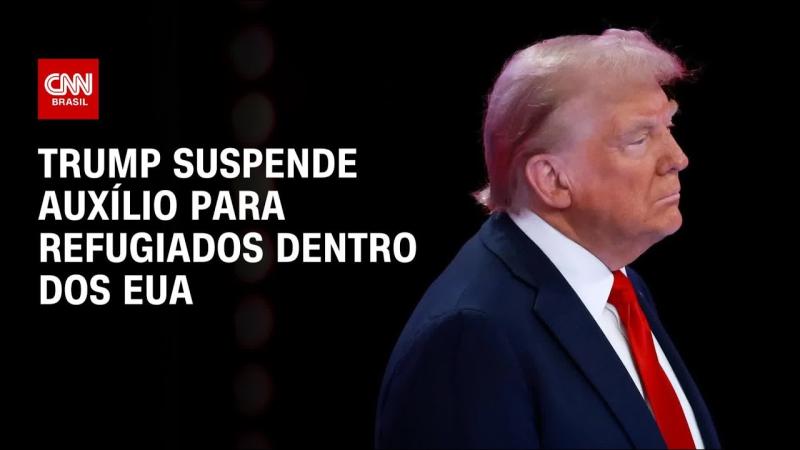 Trump suspende auxílio para refugiados dentro dos EUA