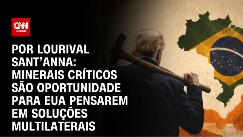 Minerais críticos são oportunidade para EUA pensarem em soluções multilaterais