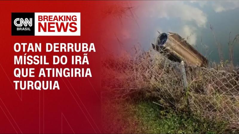  Otan derruba míssil iraniano que entrou no espaço aéreo da Turquia