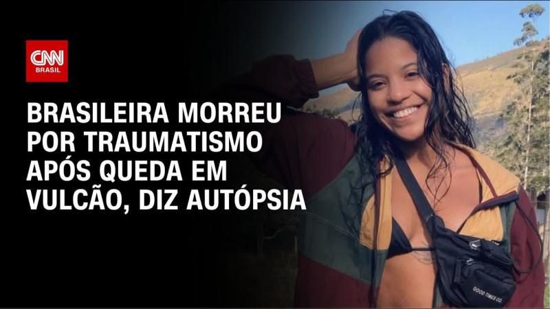 Brasileira morta em vulcão na Indonésia: autópsia revela causa da morte 