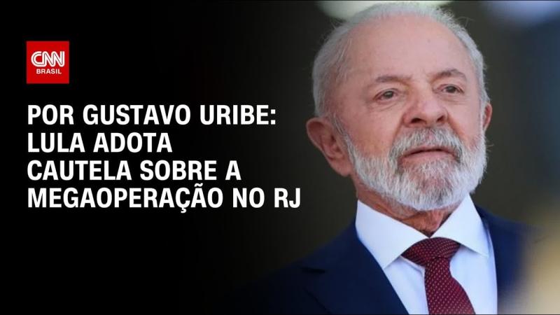 Lula adota cautela sobre a megaoperação no Rio de Janeiro 