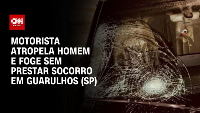 Homem é preso em flagrante após atropelar e matar pedestre em Guarulhos