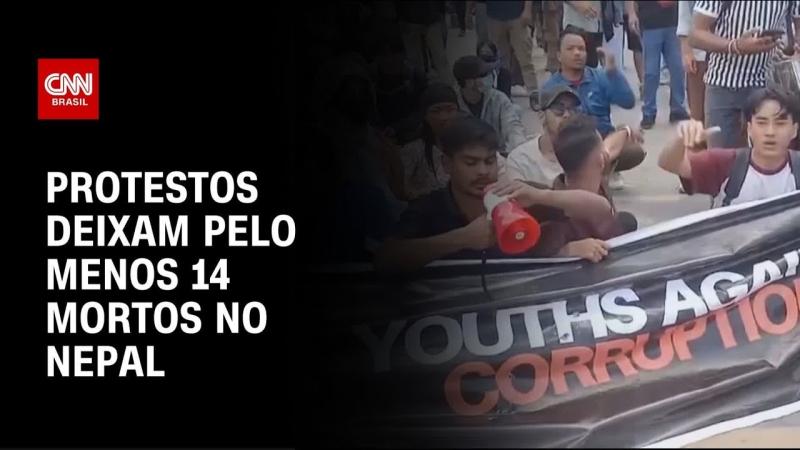 Protestos contra bloqueio de redes sociais deixam 14 mortos no Nepal