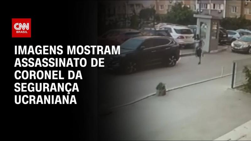 Mídia ucraniana divulga vídeo de assassinato de coronel da Inteligência 