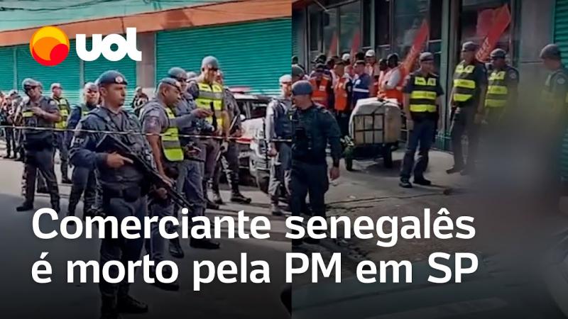 Comerciante senegalês é morto pela PM após ter mercadoria apreendida no Brás