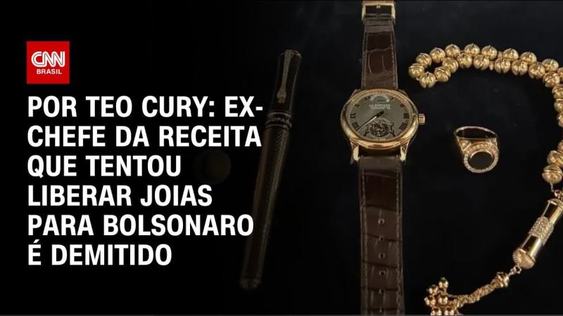 Ex-chefe da Receita que tentou liberar joias para Bolsonaro é demitido 