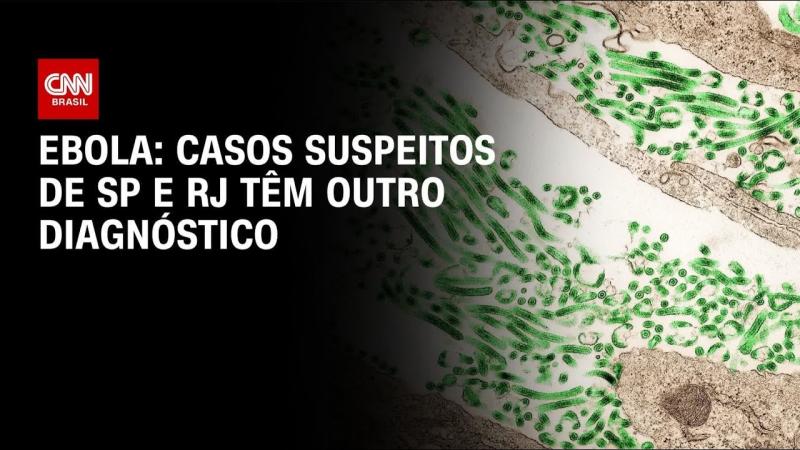 Casos suspeitos de ebola em SP e RJ têm outro diagnóstico