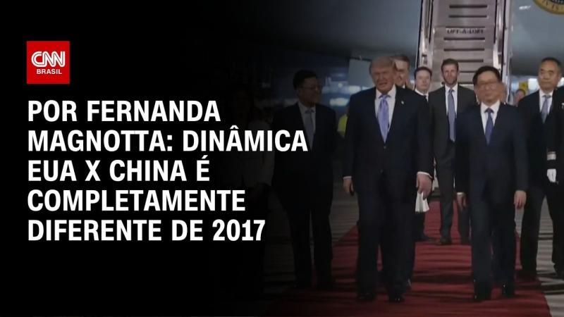 Viagem de Trump à China acontece em mundo completamente diferente de 2017 
