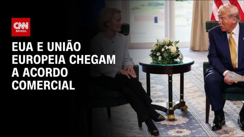 EUA e União Europeia: novo acordo prevê investimentos de US$ 600 bilhões do bloco