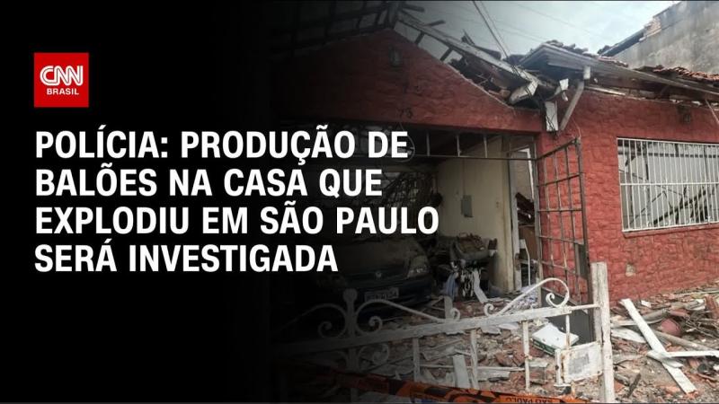 Explosão no Tatuapé: Delegado afirma que produção de balões no local será investigada