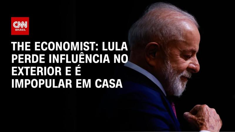 Lula perde influência no exterior e é impopular em casa, diz The Economist