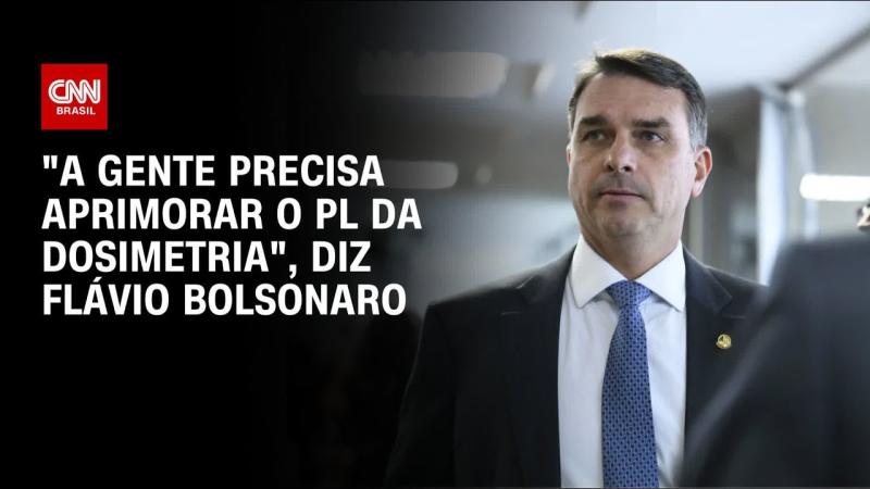 Flávio Bolsonaro diz que conversará com Marinho sobre dosimetria: 