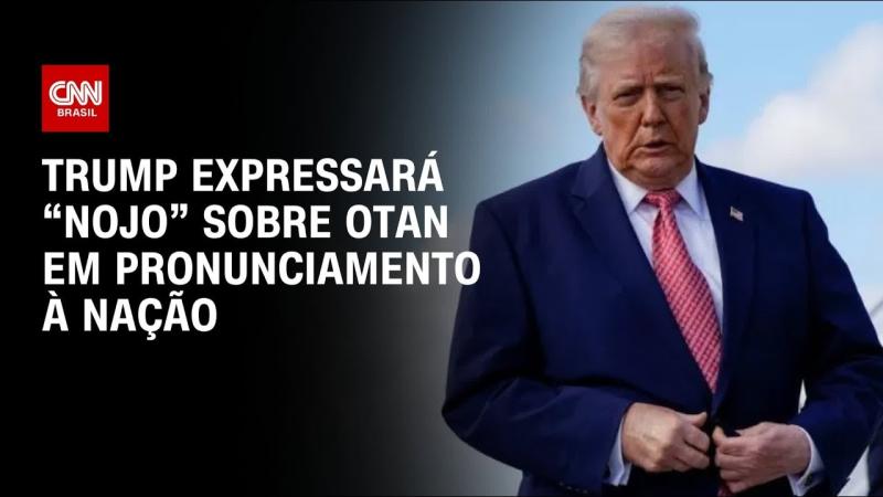 Trump antecipa que expressará “nojo” sobre Otan em pronunciamento à nação