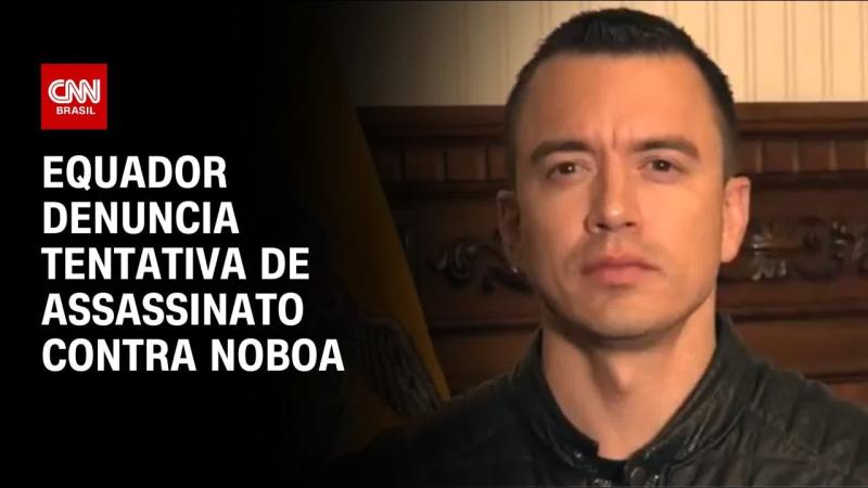  Presidente do Equador sofre tentativa de assassinato, diz governo 