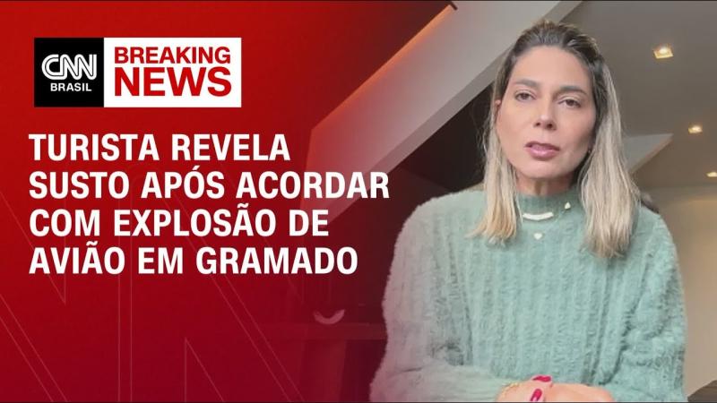 Avião de pequeno porte cai em Gramado