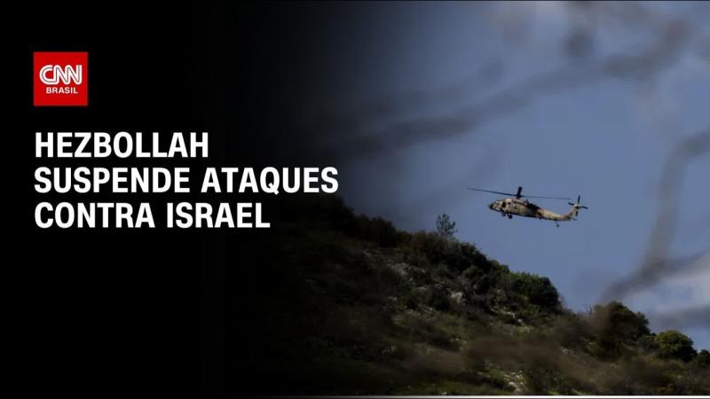 Hezbollah suspende ataques contra Israel após cessar-fogo entre EUA e Irã