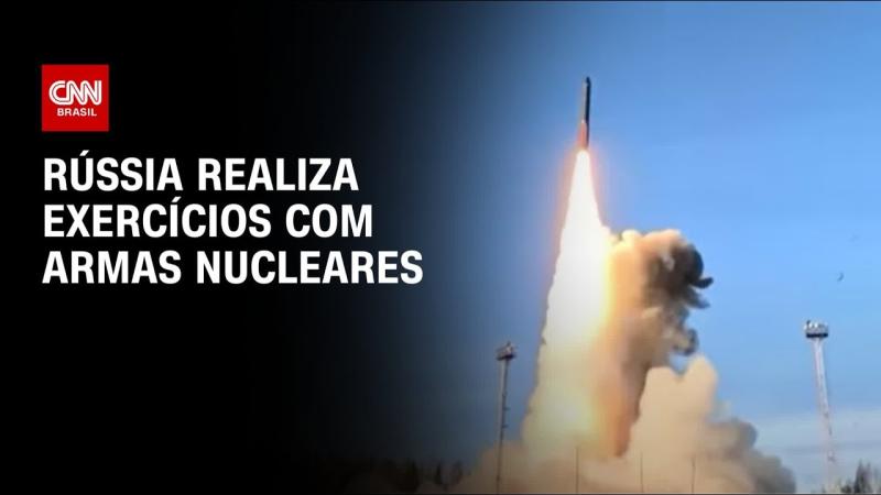 Rússia divulga vídeo de exercícios com armas nucleares