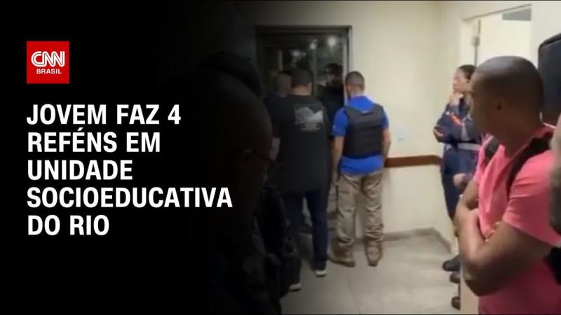 Adolescente ameaça colegas em unidade socioeducativa na zona Norte do Rio