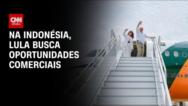 Lula desembarca na Indonésia em busca de oportunidades comerciais