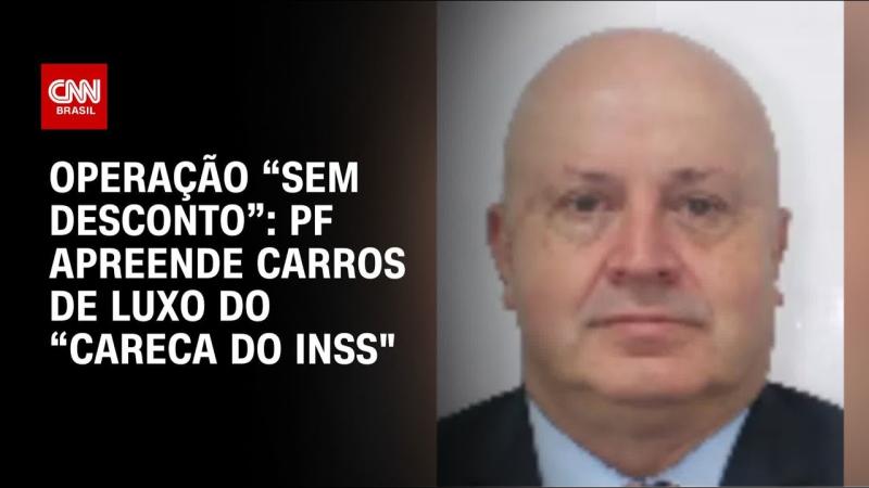 PF realiza novas buscas e apreende carros de luxo do “careca do INSS”