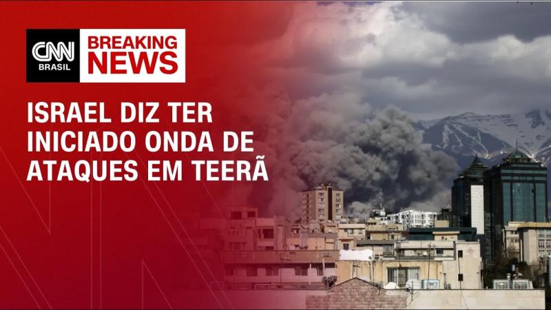  Israel afirma ter iniciado uma onda de ataques em larga escala em Teerã