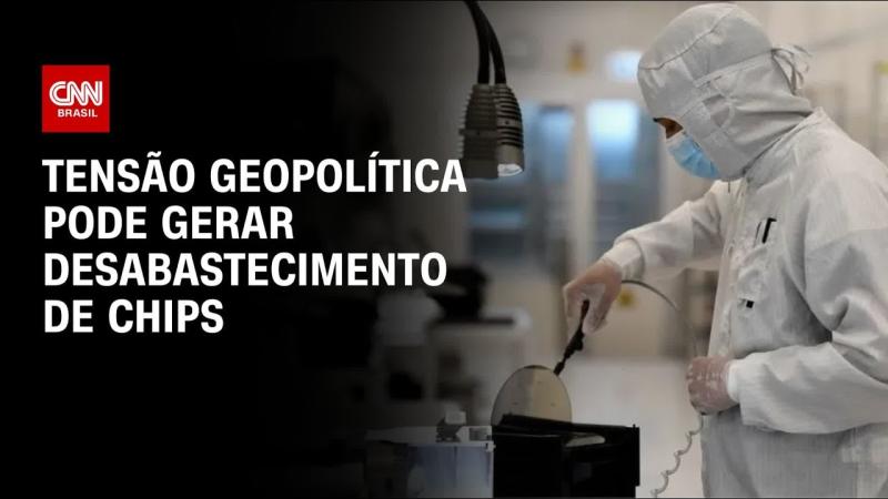Tensão geopolítica pode gerar desabastecimento de chips e paralisação de montadoras