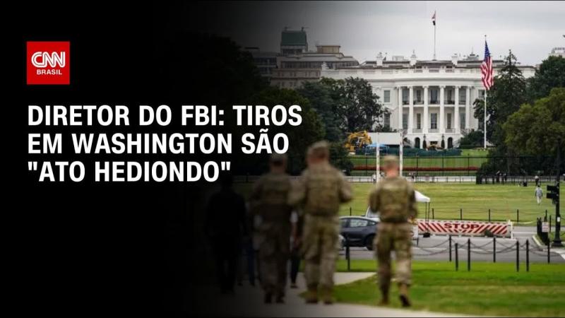 Tiros em Washington são “ato hediondo”, diz diretor do FBI