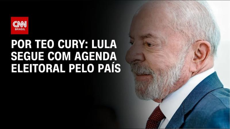 Lula segue com agenda eleitoral pelo país