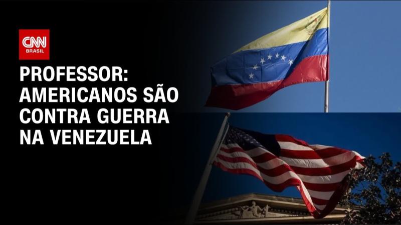Americanos são contra guerra na Venezuela, avalia professor 