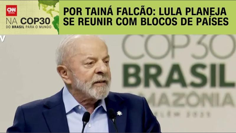 Lula deve se reunir com blocos de países para destravar reta final da COP30