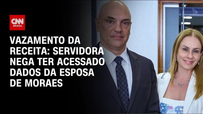  Servidora da Receita Federal nega ter acessado dados da esposa de Moraes