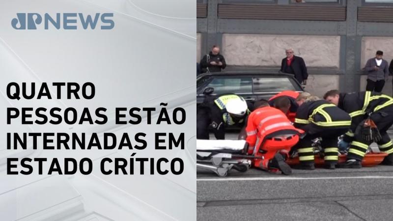 Mulher esfaqueia 18 pessoas em estação na Alemanha