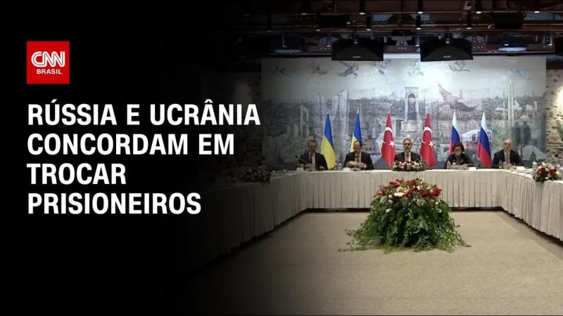 Rússia e Ucrânia se reúnem para discutir fim de guerra