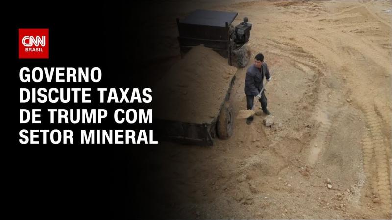 Cobiçado por Trump, setor mineral se reúne com governo brasileiro para debater tarifa