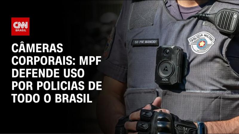 MPF defende uso de câmeras corporais por policias